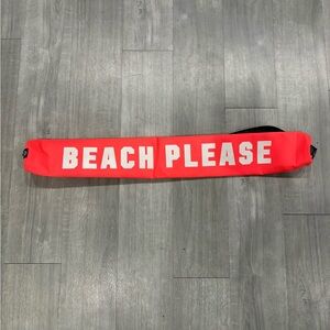 Victorias Secret Pink BEACH PLEASE Insulated Crossbody 6-Can Cooler Bag Tote